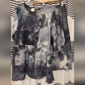 Zadie B top & skirt set